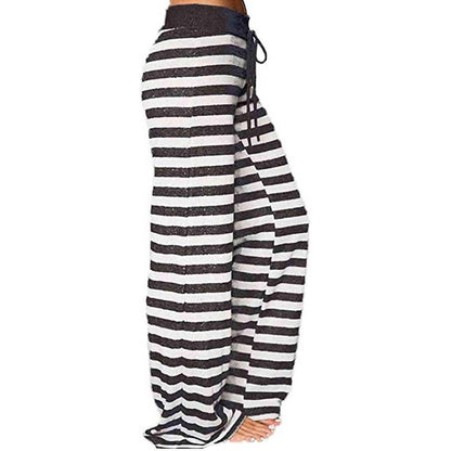 Women's Comfy Stretch Drawstring Palazzo Wide Leg Lounge Pant DailySale