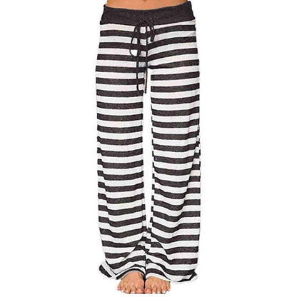 Women's Comfy Stretch Drawstring Palazzo Wide Leg Lounge Pant DailySale