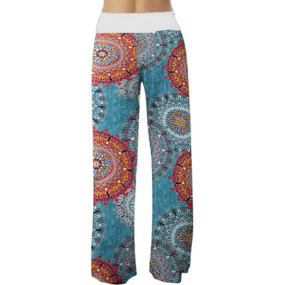 Women's Comfy Stretch Drawstring Palazzo Wide Leg Lounge Pant DailySale