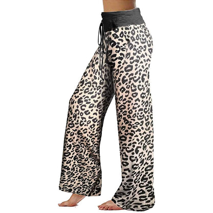 Women's Comfy Stretch Drawstring Palazzo Wide Leg Lounge Pant DailySale