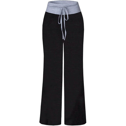 Women's Comfy Stretch Drawstring Palazzo Wide Leg Lounge Pant DailySale