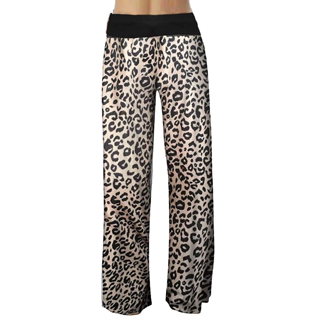 Women's Comfy Stretch Drawstring Palazzo Wide Leg Lounge Pant DailySale
