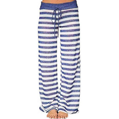 Women's Comfy Stretch Drawstring Palazzo Wide Leg Lounge Pant DailySale
