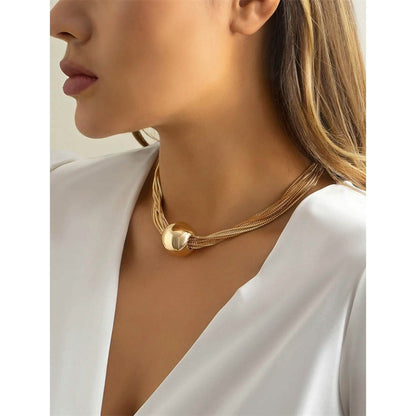 Women's Contemporary Street Geometry Necklace DailySale