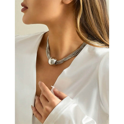 Women's Contemporary Street Geometry Necklace DailySale