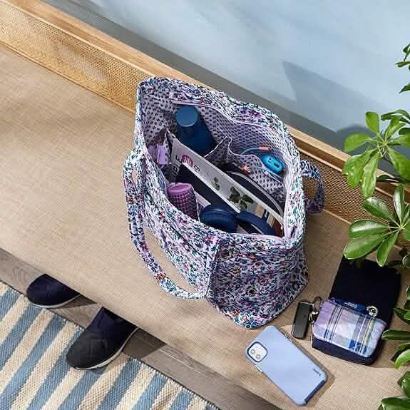 Women's Cotton Vera Tote Bag  (Refurbished) DailySale