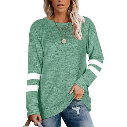 Women's Crewneck Sweatshirts Long Sleeve Sweaters Tunic Tops DailySale