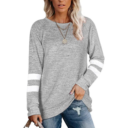 Women's Crewneck Sweatshirts Long Sleeve Sweaters Tunic Tops DailySale