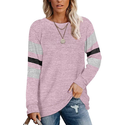 Women's Crewneck Sweatshirts Long Sleeve Sweaters Tunic Tops DailySale