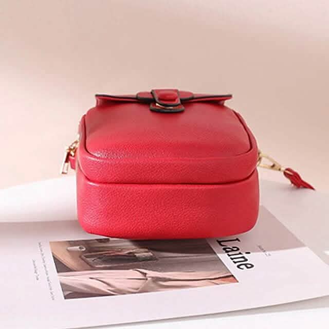 Women's Crossbody Leather Solid Color Plain Bag Wallet DailySale