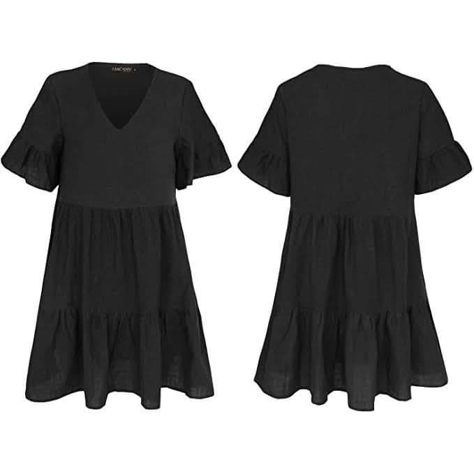 Women’s Cute Shift Dress with Pockets DailySale