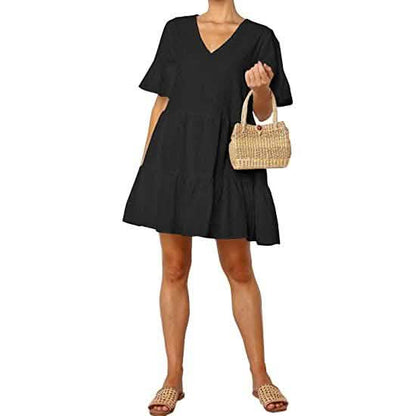 Women’s Cute Shift Dress with Pockets DailySale