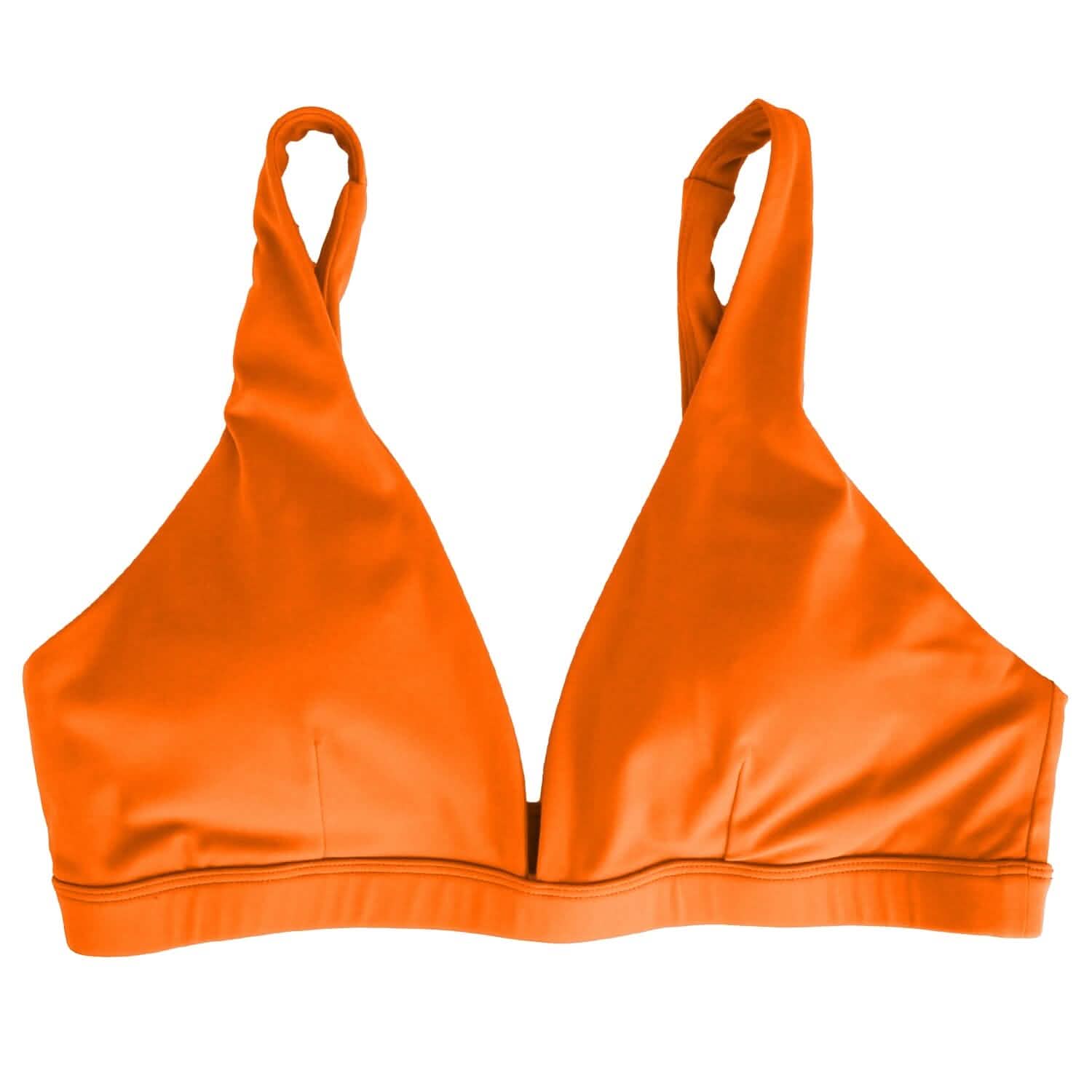 Women's Deep V-Neck U-Shaped Back Sports Bra DailySale