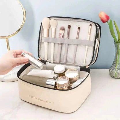 Women's Double Layer Makeup Bag DailySale