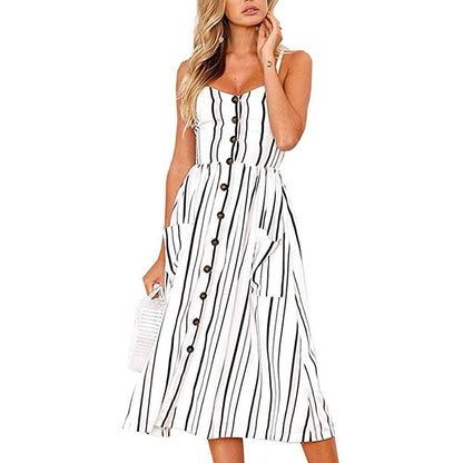 Women's Dresses Summer Casual Spaghetti Strap DailySale
