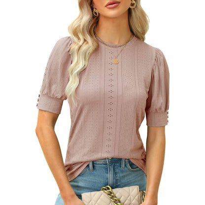 Women's Dressy Casual Puff Sleeve Tops DailySale