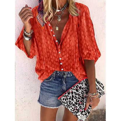 Women's Elegant Vintage Shirt Top DailySale