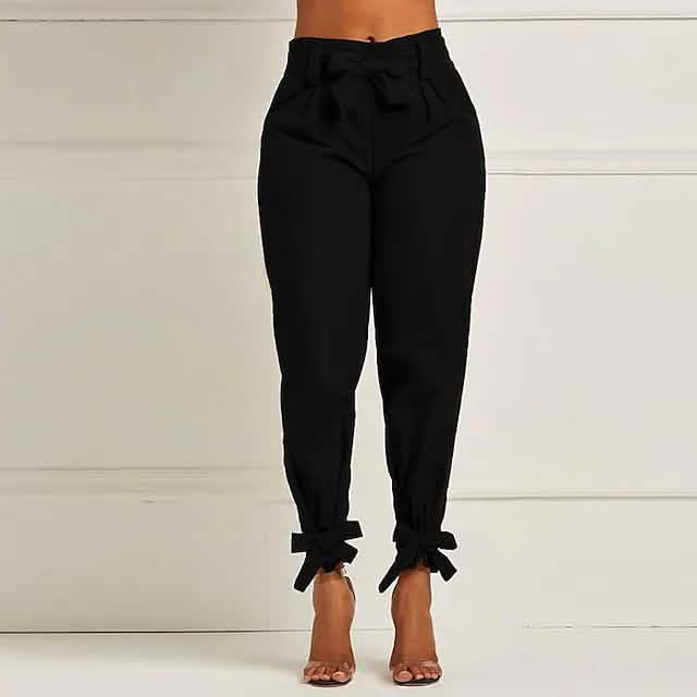 Women's Fashion Drawstring Ankle Trousers DailySale