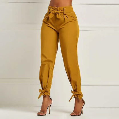 Women's Fashion Drawstring Ankle Trousers DailySale