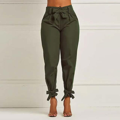 Women's Fashion Drawstring Ankle Trousers DailySale