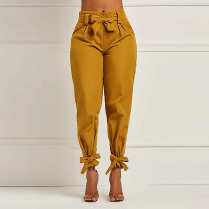 Women's Fashion Drawstring Ankle Trousers DailySale