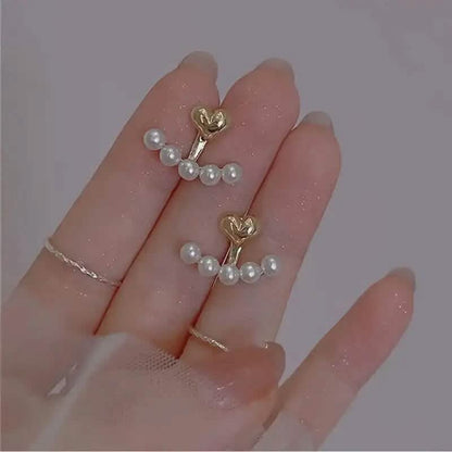 Women's Fashion Earrings Bohemian Style Imitation Pearl Inlay DailySale