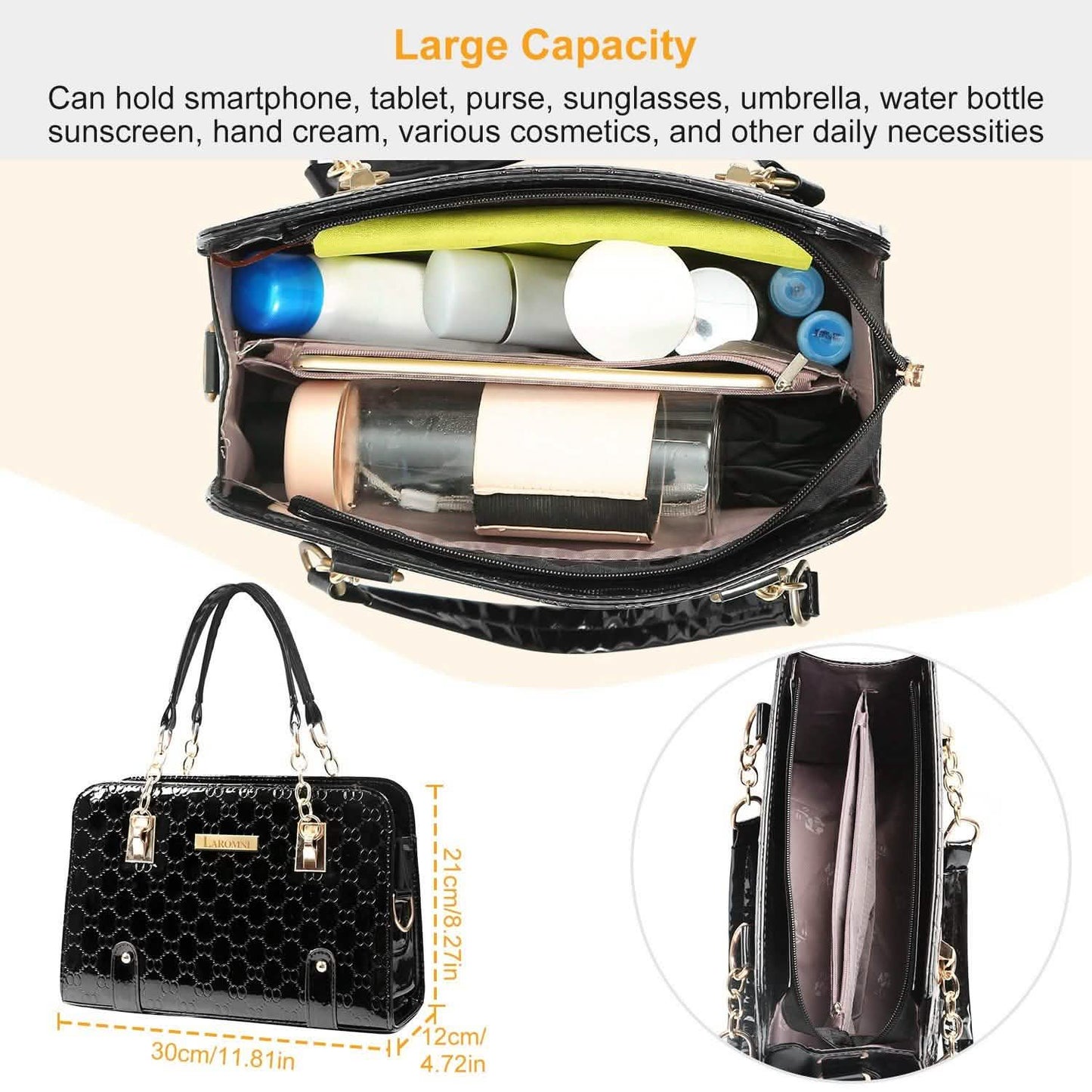 Women's Fashion Leather Handbag DailySale