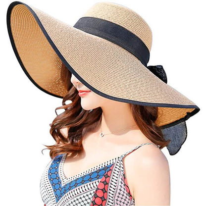 Women's Floppy Wide Brim Beach Hat DailySale