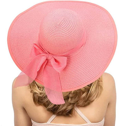 Women's Floppy Wide Brim Beach Hat DailySale