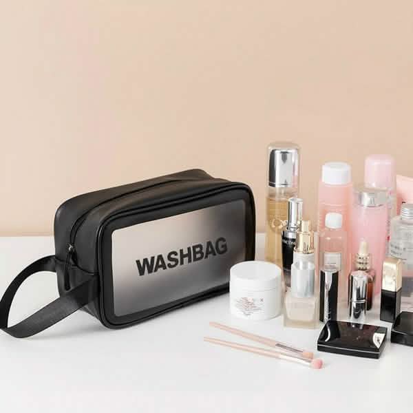 Women's Frosted Waterproof Cosmetic Bag DailySale