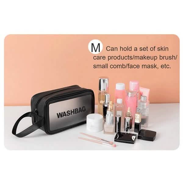 Women's Frosted Waterproof Cosmetic Bag DailySale