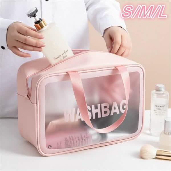 Women's Frosted Waterproof Cosmetic Bag DailySale
