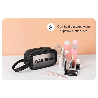 Women's Frosted Waterproof Cosmetic Bag DailySale