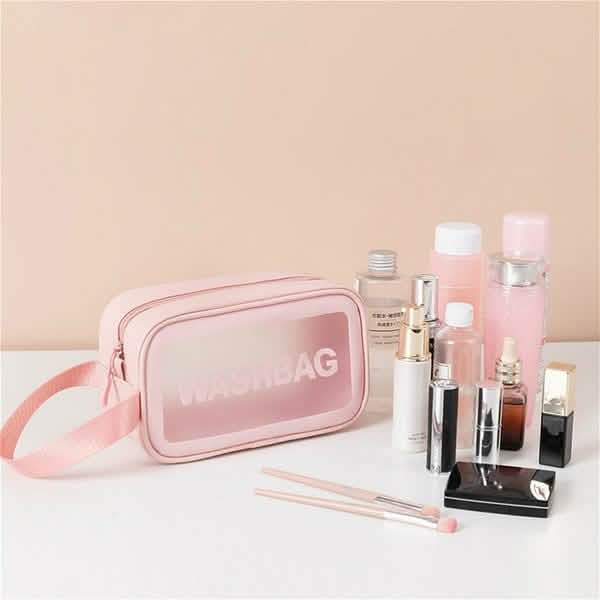 Women's Frosted Waterproof Cosmetic Bag DailySale