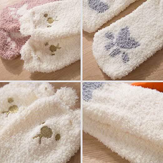 Women's Fuzzy Winter Socks DailySale
