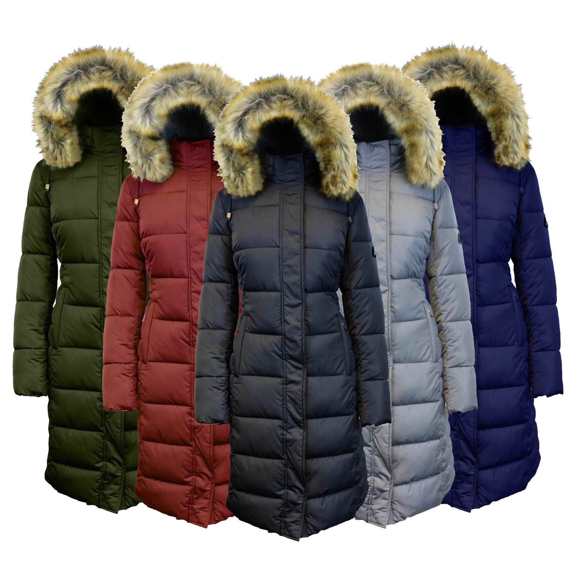 Womens Heavyweight Long Parka Jacket Coat DailySale