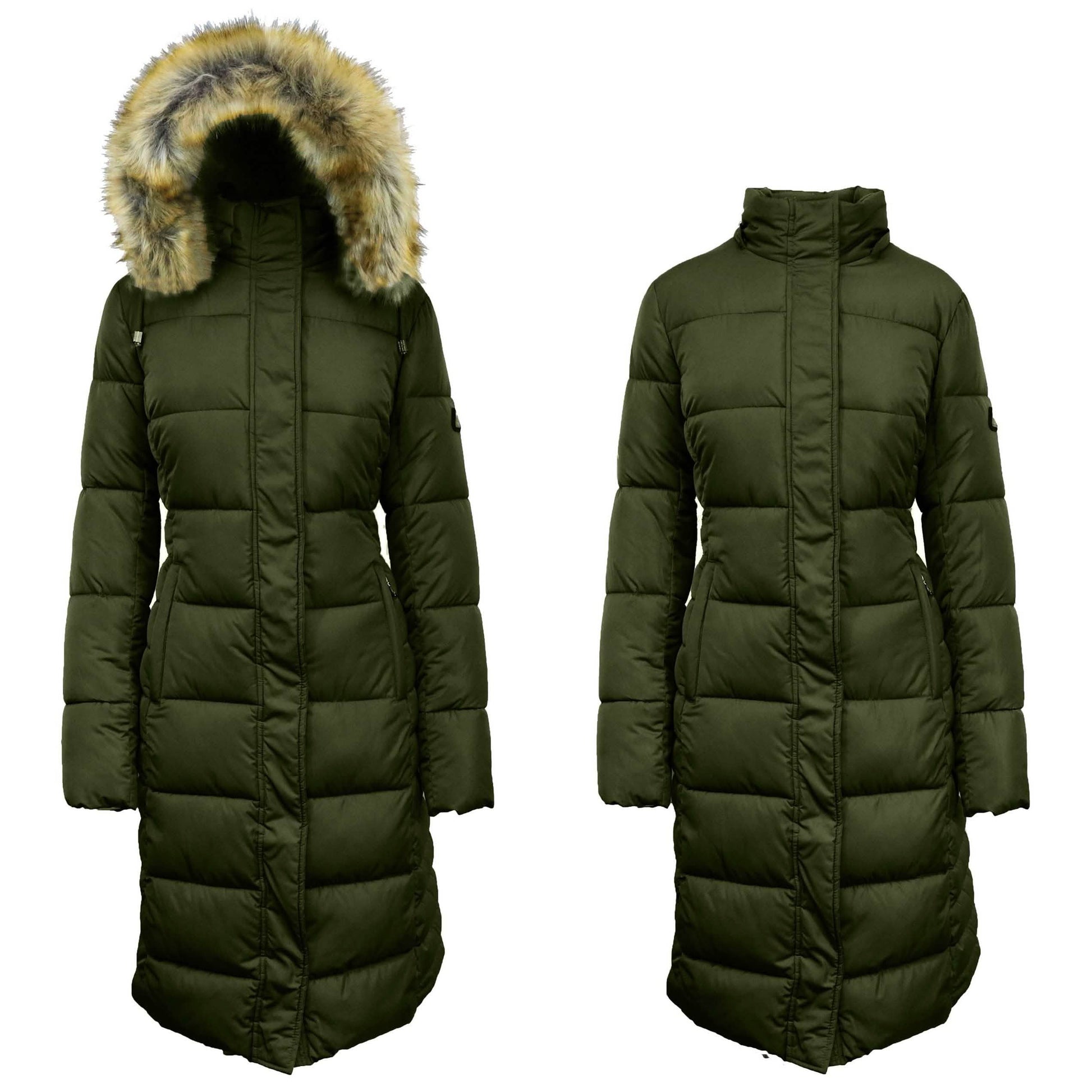 Womens Heavyweight Long Parka Jacket Coat DailySale