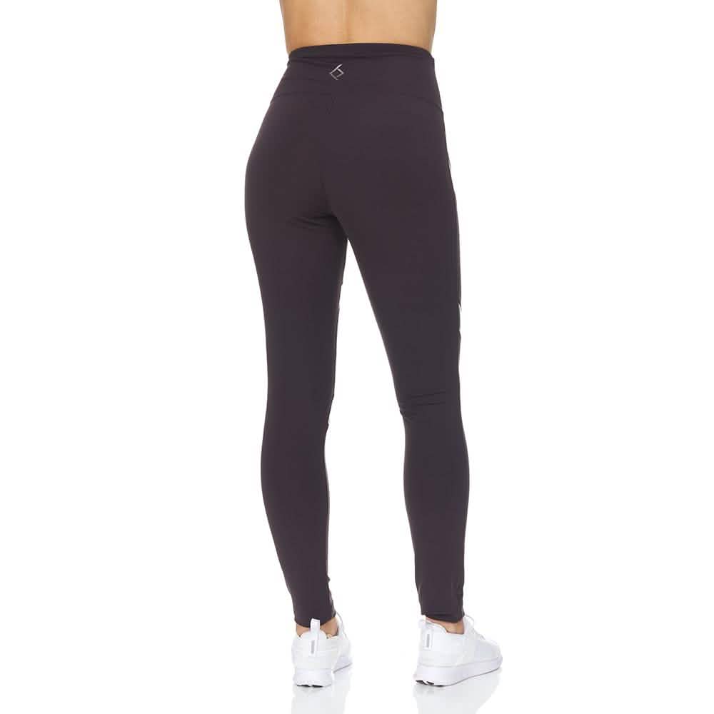 Women's High Waist Active Full Length Leggings With Lazer Cut Mesh DailySale