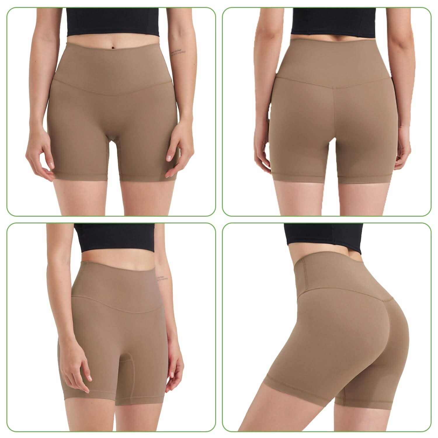 Women's High Waist Biker Shorts DailySale