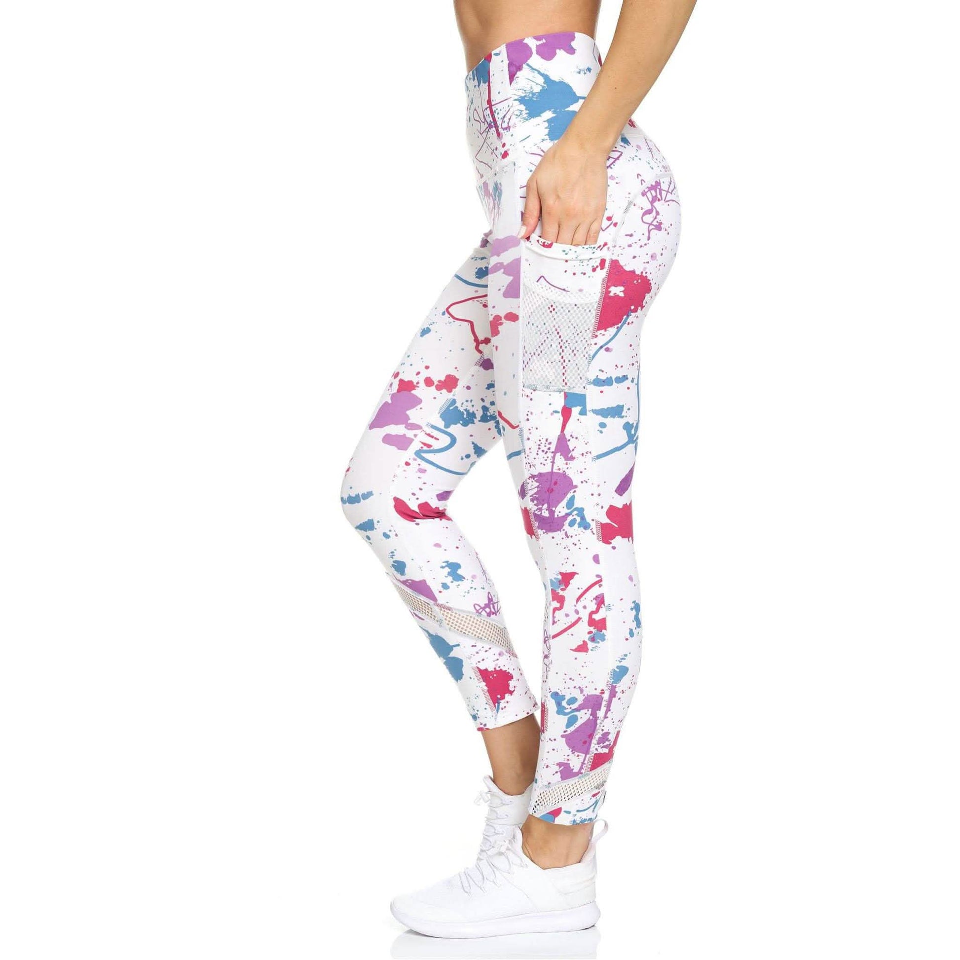 Women's High Waist Full Length Leggings with Pockets DailySale