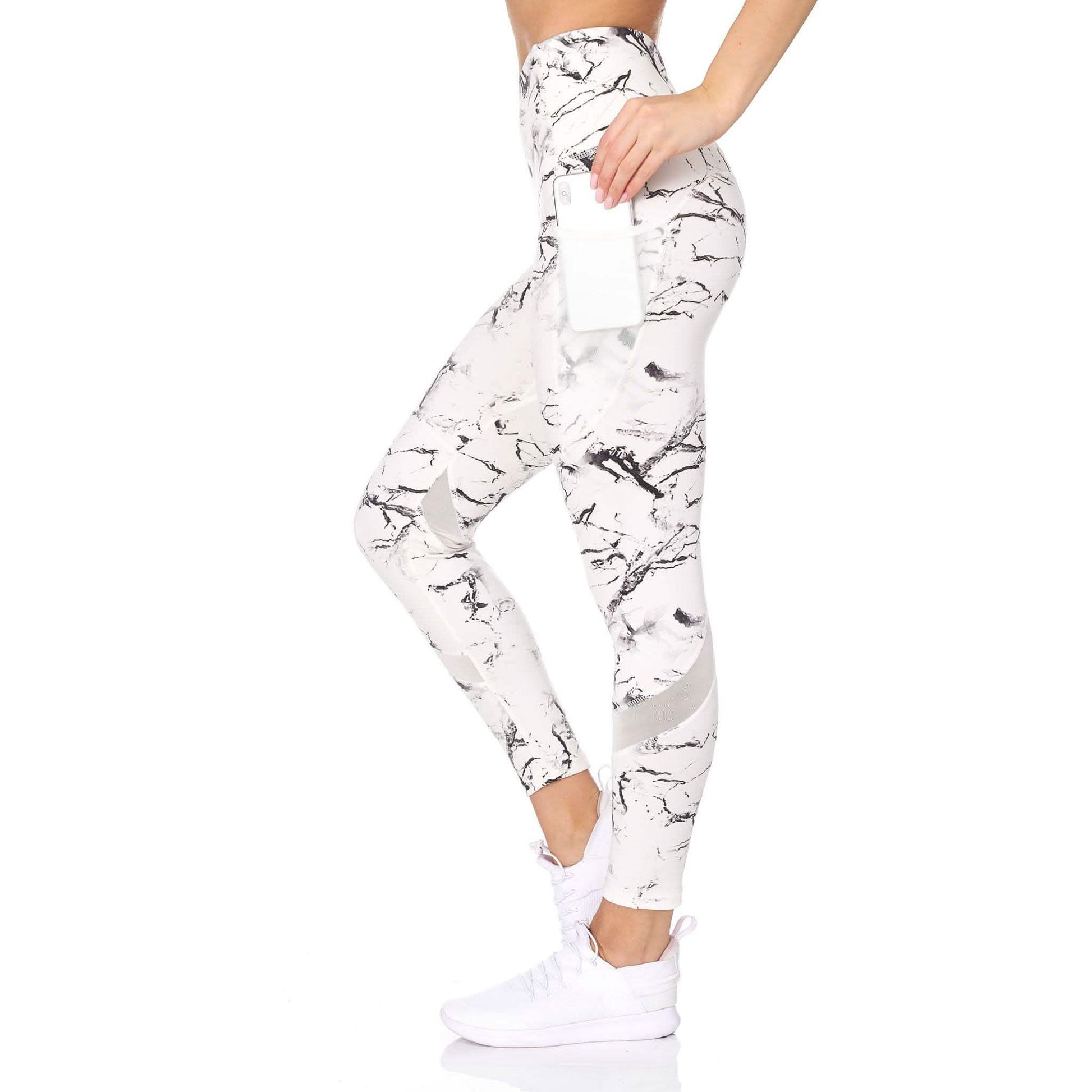 Women's High Waist Full Length Leggings with Pockets DailySale