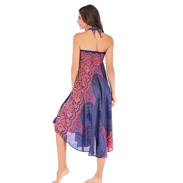 Women's High Waist Yoga Skirt Gypsy Dress DailySale