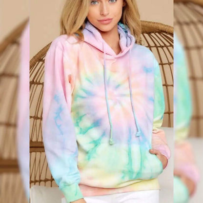 Women's Hoodie Pullover Tie Dye Hoodies DailySale