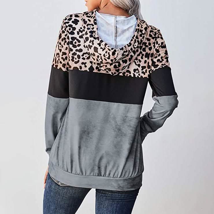 Women's Hoodie Sweatshirts Casual Animal Print DailySale