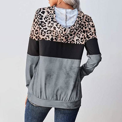 Women's Hoodie Sweatshirts Casual Animal Print DailySale