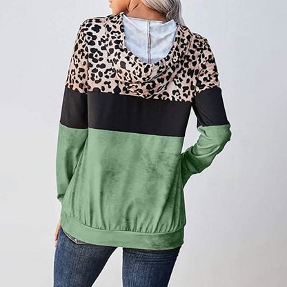 Women's Hoodie Sweatshirts Casual Animal Print DailySale