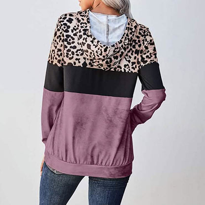 Women's Hoodie Sweatshirts Casual Animal Print DailySale