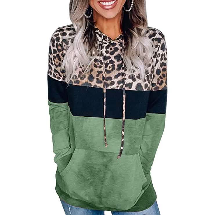 Women's Hoodie Sweatshirts Casual Animal Print DailySale