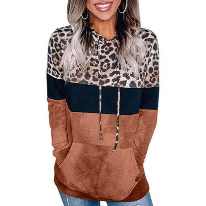 Women's Hoodie Sweatshirts Casual Animal Print DailySale