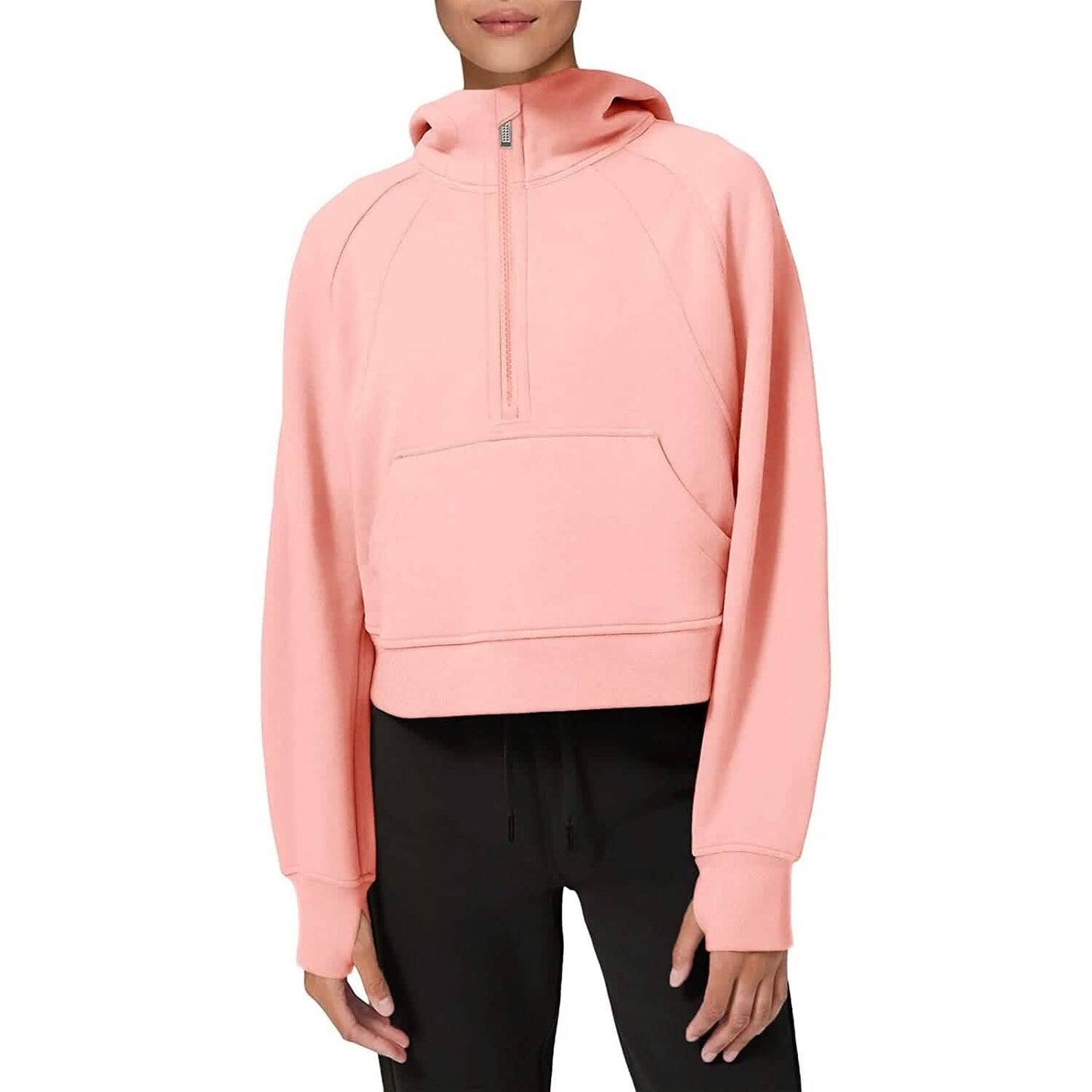 Women's Hoodies Fleece Lined Collar Pullover DailySale